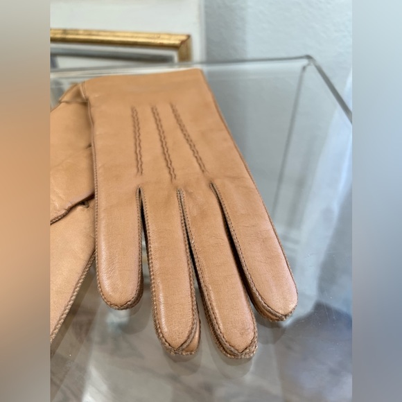 Italian leather touchscreen gloves - Picture 2 of 8